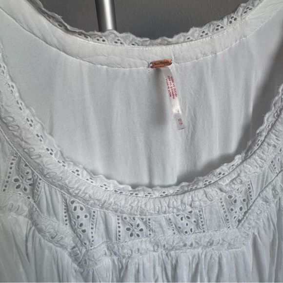 NWT Free People Sandy Shores Babydoll A-line Mini Dress Sz XS - Picture 8 of 11